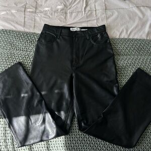 Abercrombie & Fitch Leather Pants